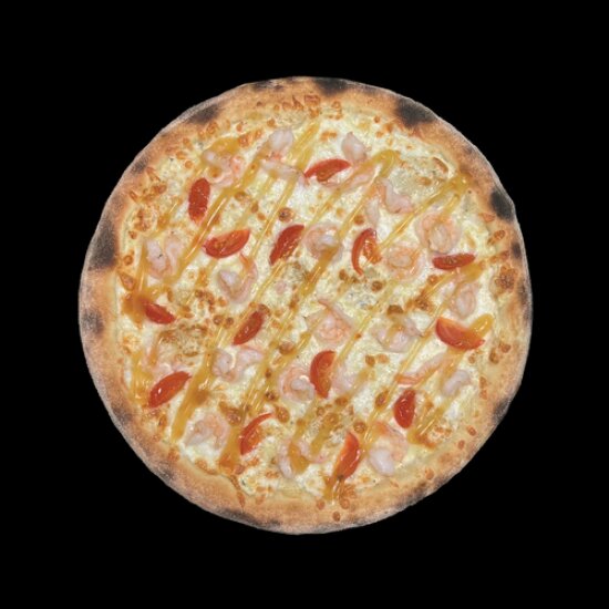 Пицца «Креветки по-азиатски»