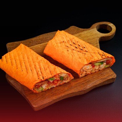 Шаурма в сырном лаваше