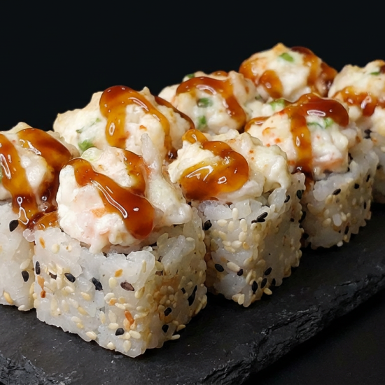 Запеченный с Креветкой