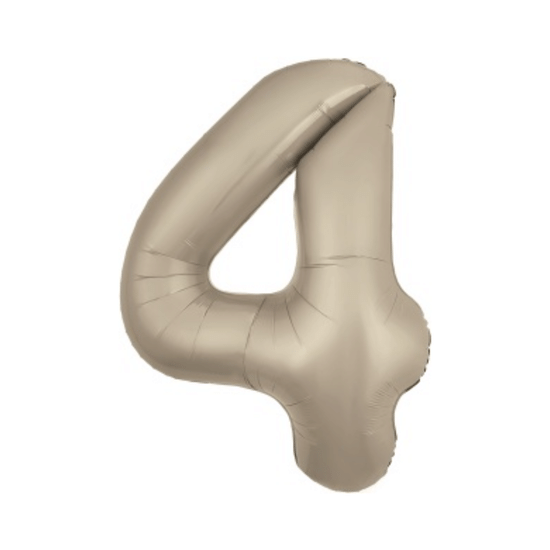 ≈ 100 см, Цифра 4, Мистик Кремовый