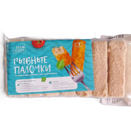 Фарш минтая палочки в панировке