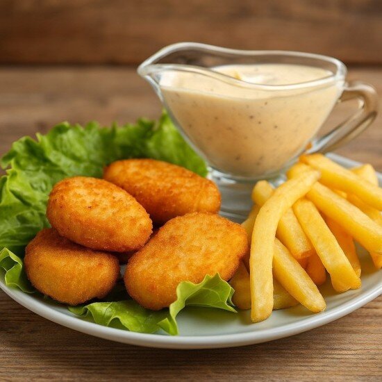 Ланч с наггетсами