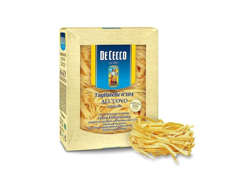 Паста De Cecco №104 Тальятелле с добавлением яйца