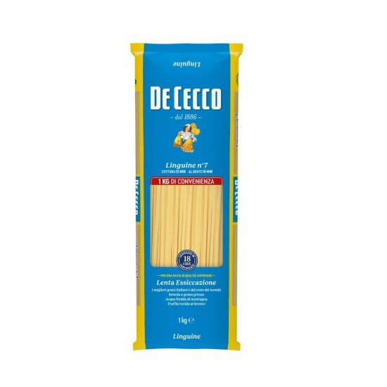 Паста De Cecco №7 Лингвини, 1 кг