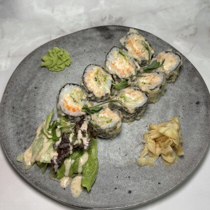 Краб в темпуре