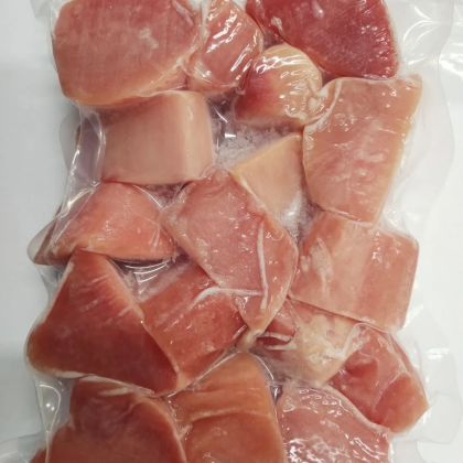 Тунец желтоперый, филе порции 10-50 г в/у Китай 500 г