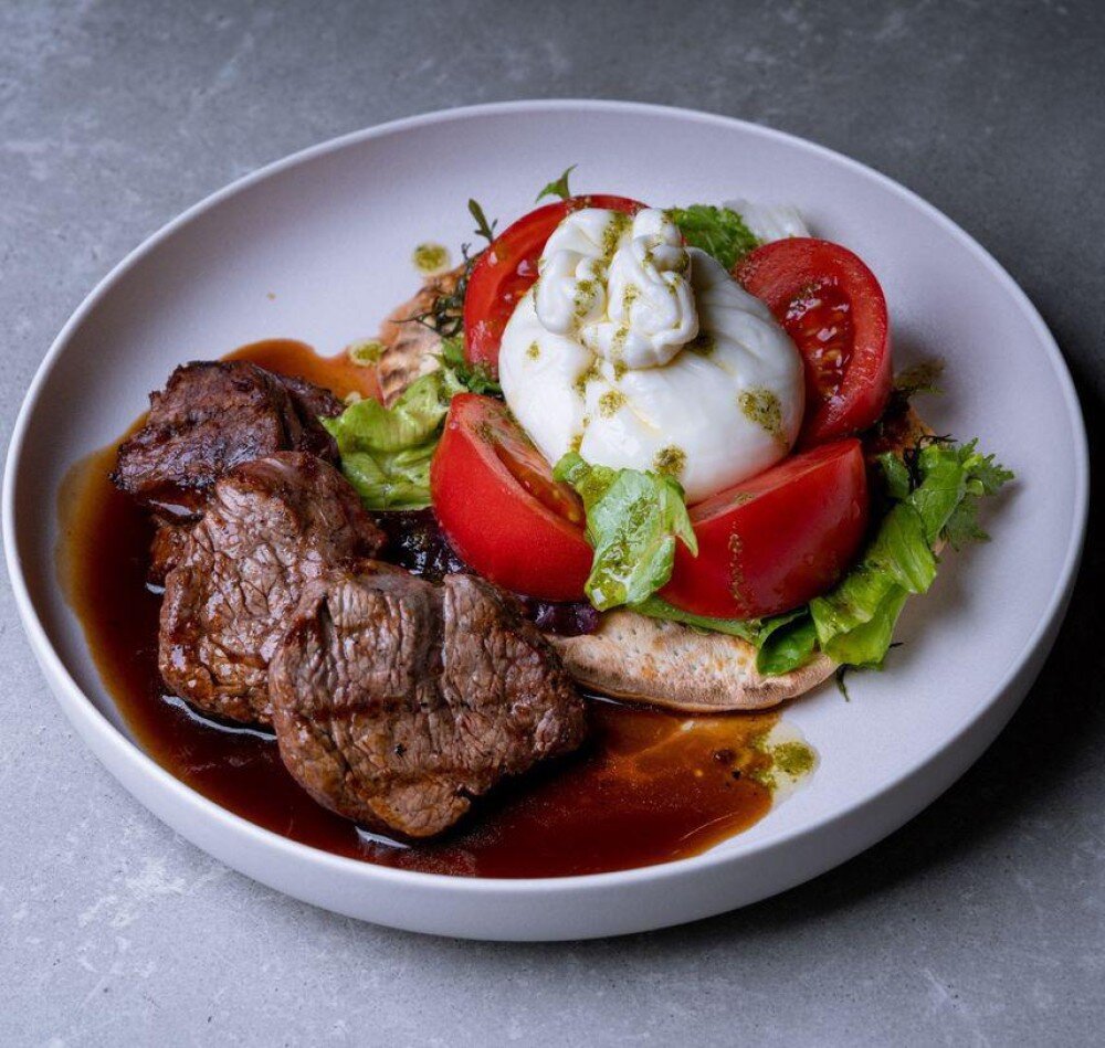 Медальоны с бурратой