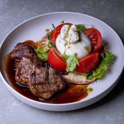 Медальоны с бурратой