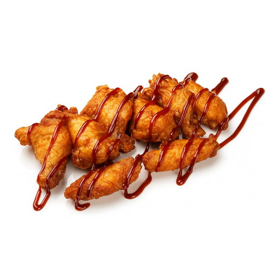 Куриные крылышки гриль с соусом BBQ