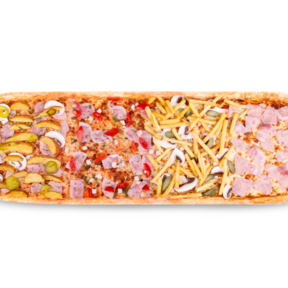 Пицца "Супер Четверка" , Почти метр!