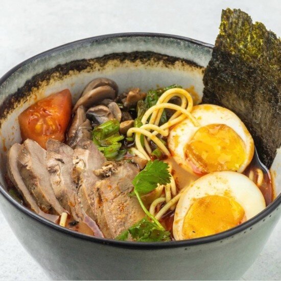 Рамен том ям с утиным филе