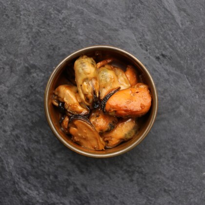 Мидии жареные