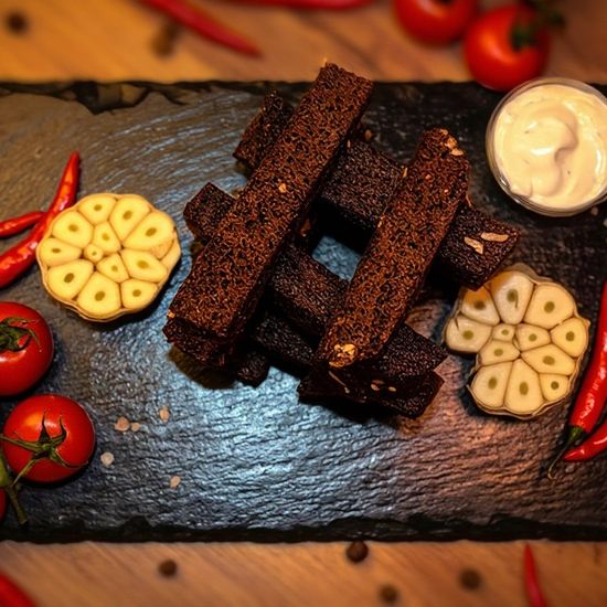 Чесночные гренки