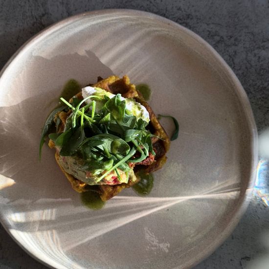 Тыквенная вафля