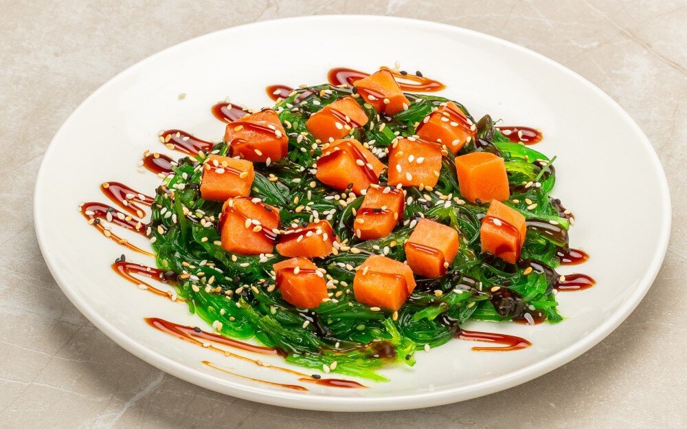 Хияши с лососем