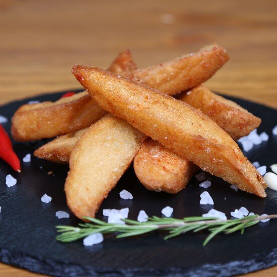 Гренки белые с чесноком