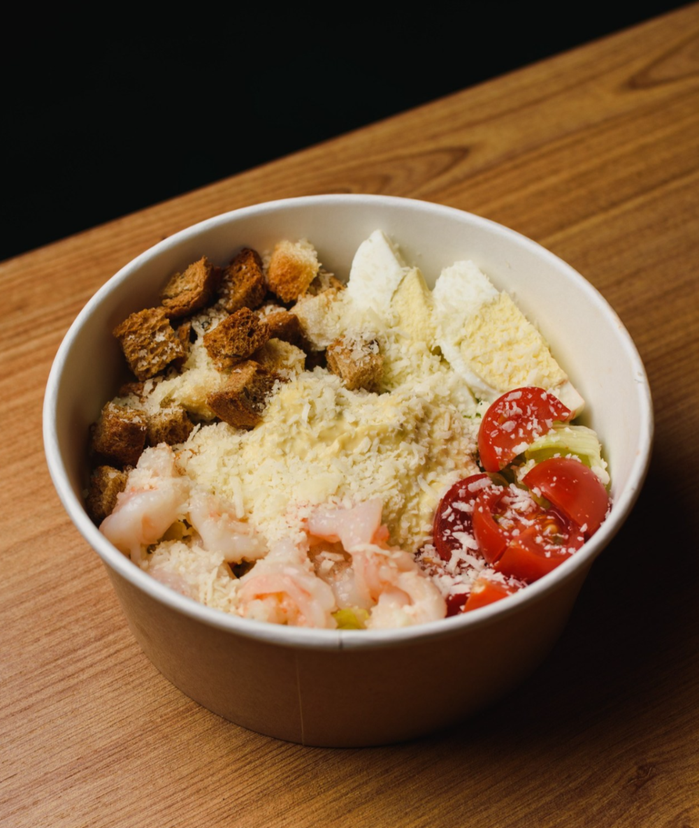 Цезарь с креветкой