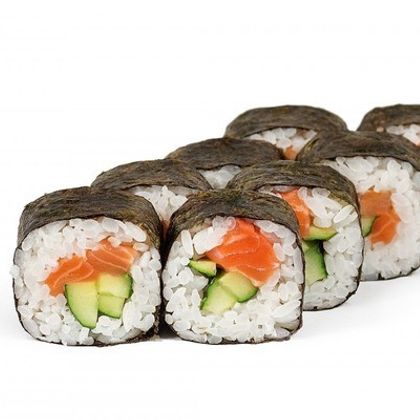 Дуэт лосось огурец