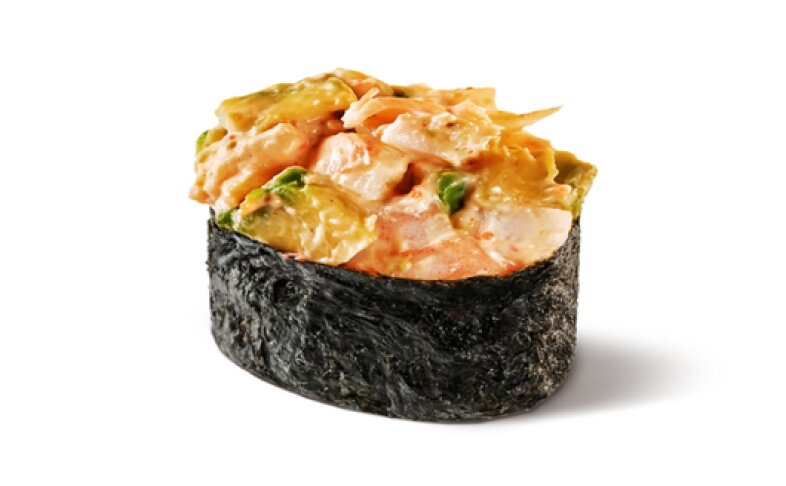 ГУНКАН С КОПЧЁНОЙ КУРИЦЕЙ