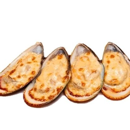 ЗАПЕЧЁННЫЕ МИДИИ В СЫРНОМ СОУСЕ