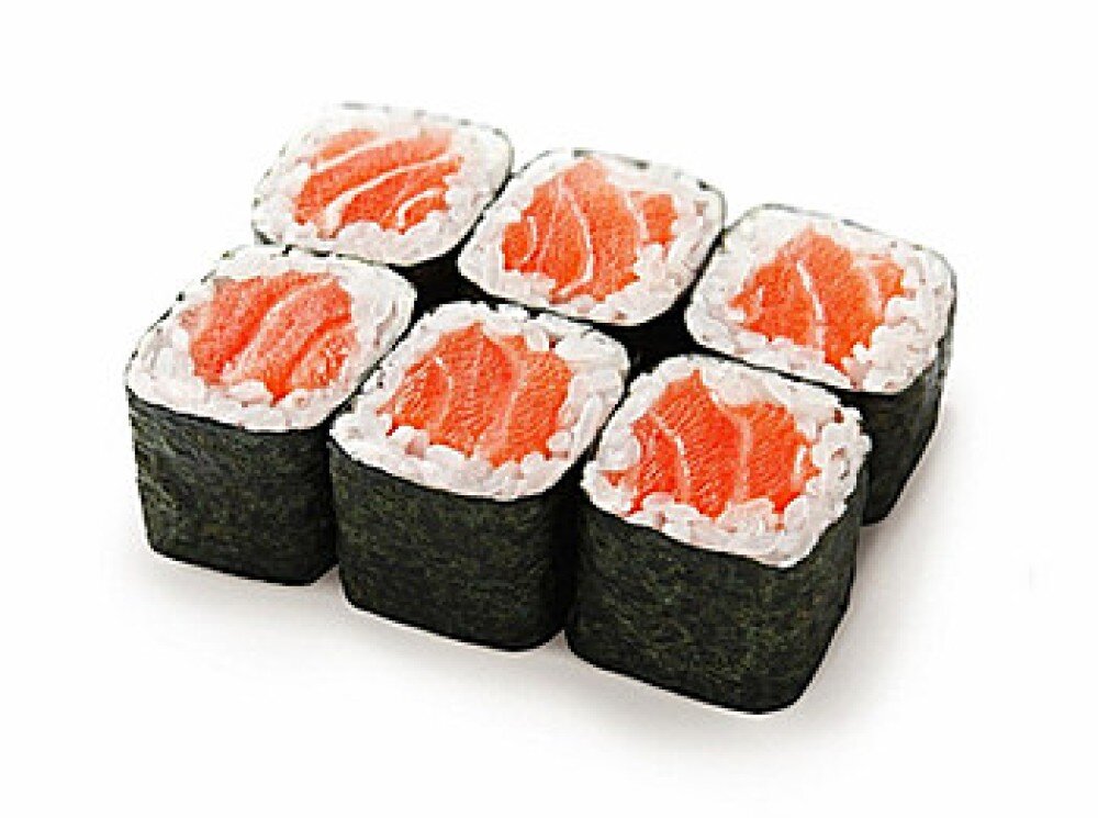 Мини ролл «Копченый лосось»