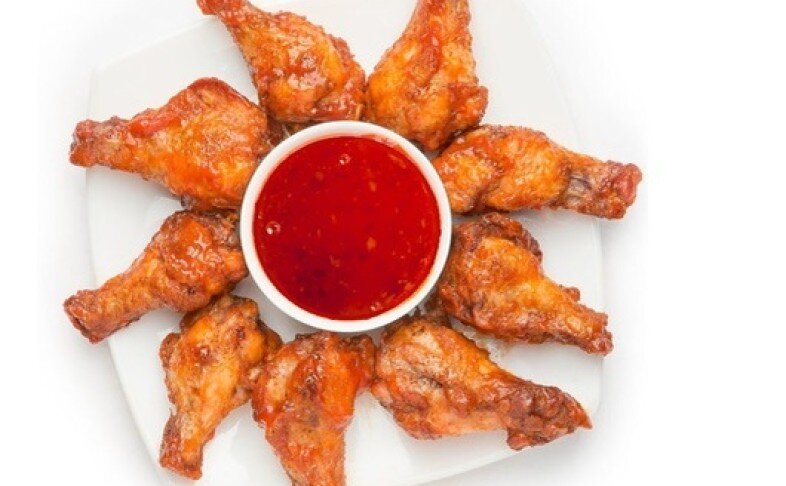 Крылышки Баффало с соусом свит-чили