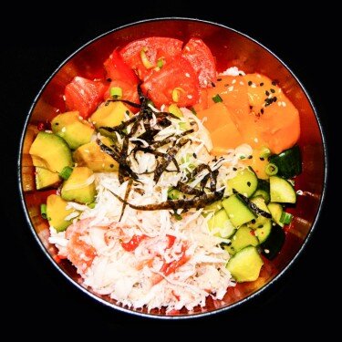 Поке с крабом