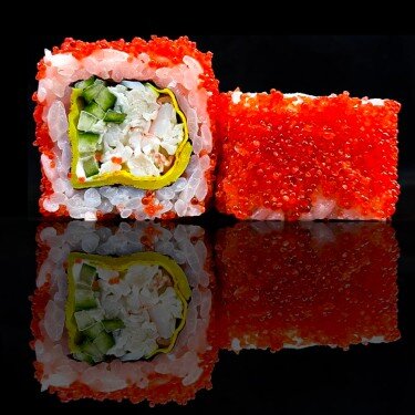 Ролл «Калифорния с крабом»