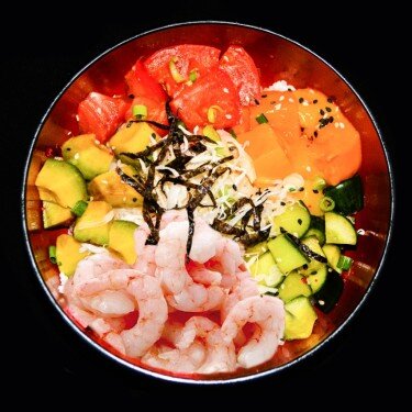 Поке с креветкой