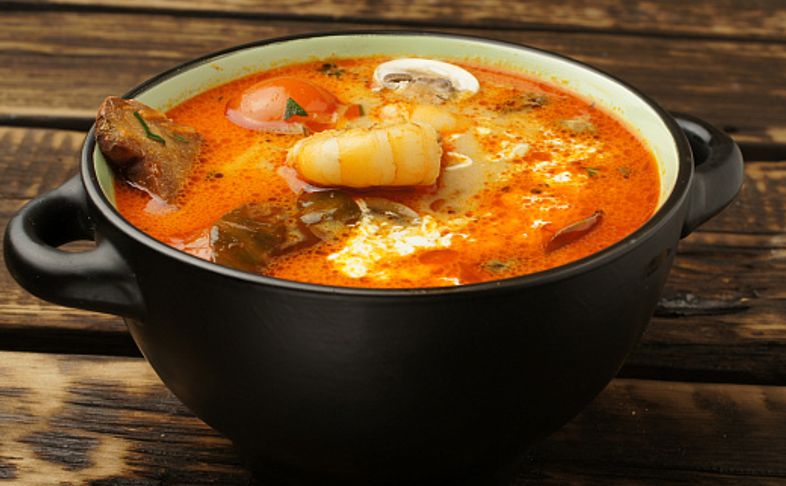 Том Ям с морепродуктами