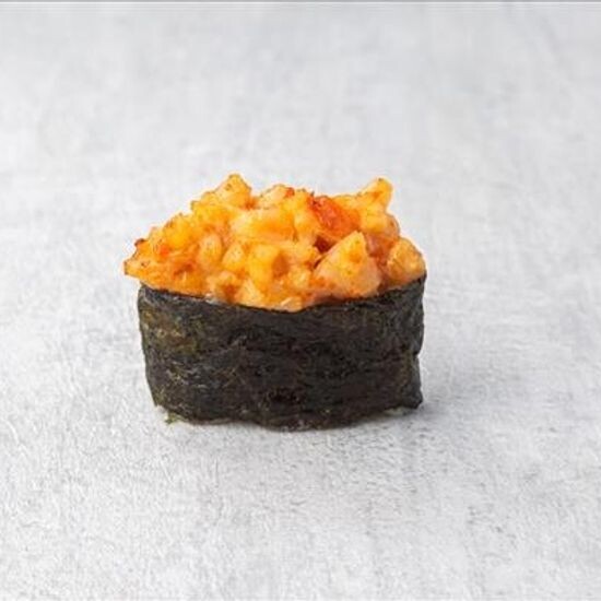 Гункан запеченная креветка