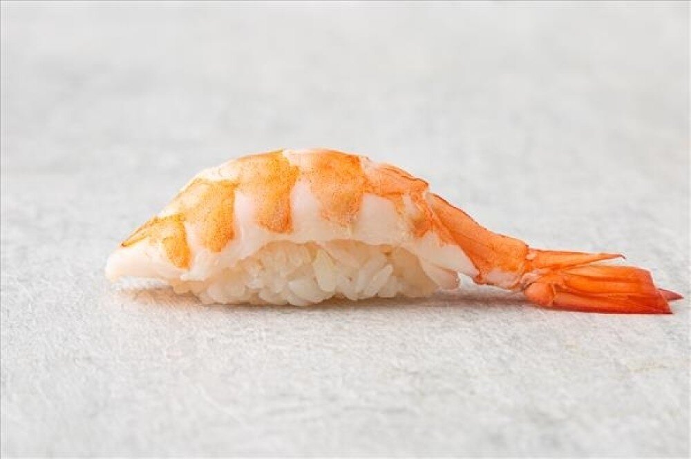 Суши нигири тигровая креветка