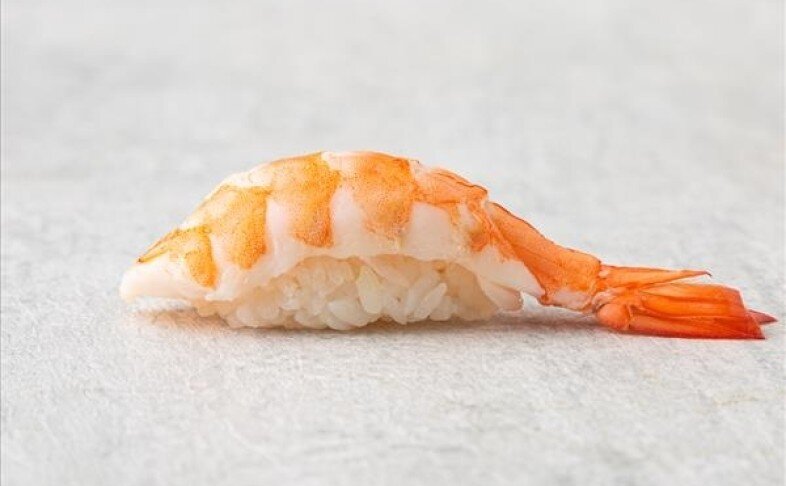 Суши нигири тигровая креветка