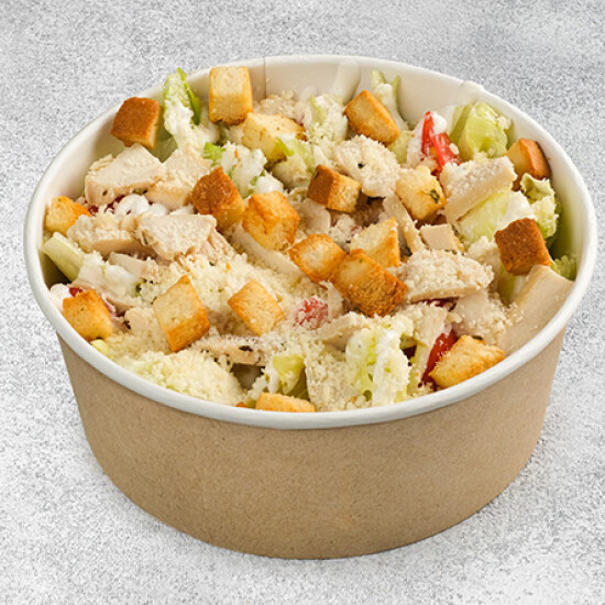 Салат Цезарь с курицей