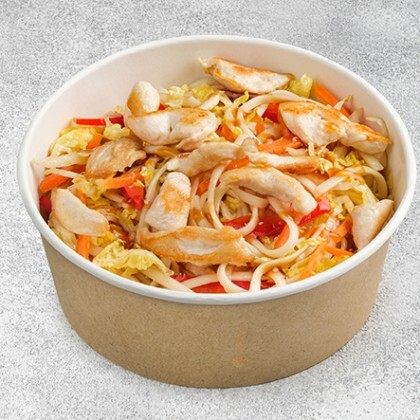 Лапша с курицей