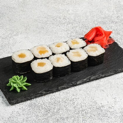 Ролл с гребешком