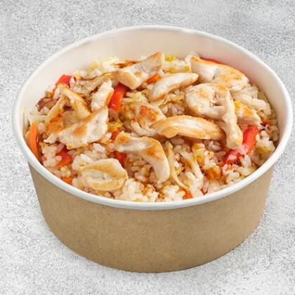 Рис с  курицей