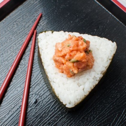 Онигири «Спайс сяке»