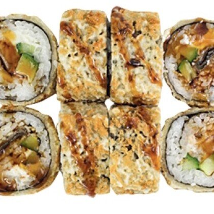 Эби унаги темпура