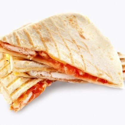 Кесадилия с ветчиной