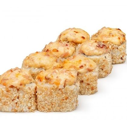 С БЕКОНОМ В КУНЖУТЕ запеченный