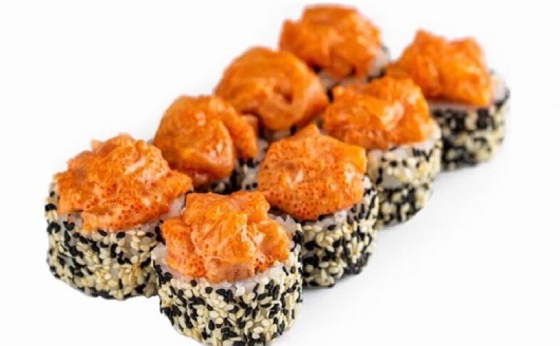 ГЁДЗИ С ЛОСОСЕМ СПАЙСИ