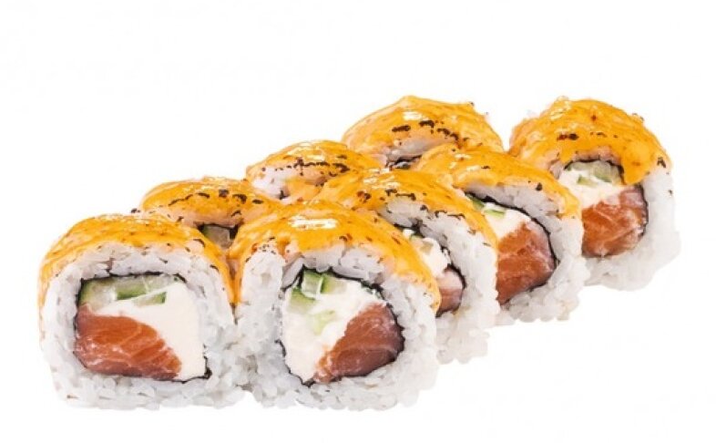 ЧИКАГО С ЛОСОСЕМ опаленный