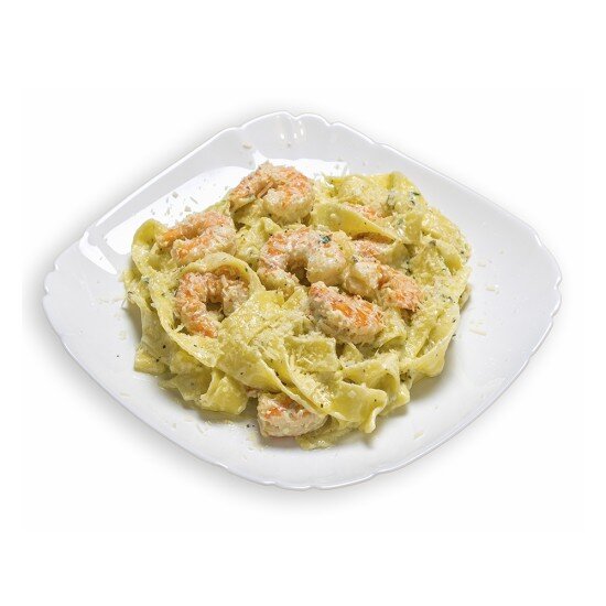 Паста с креветками