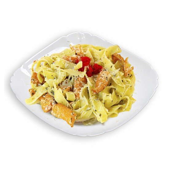 Паста с лососем