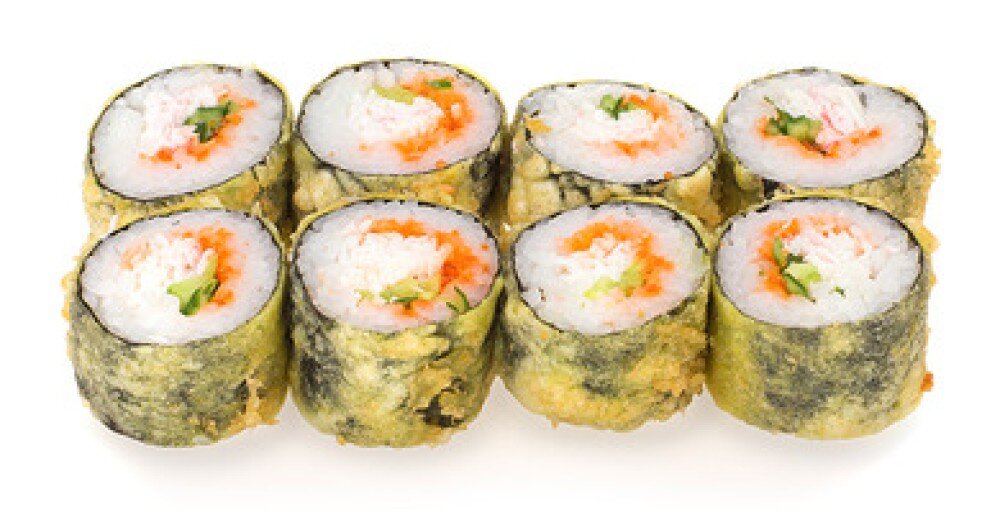 Темпура ролл с крем-крабом