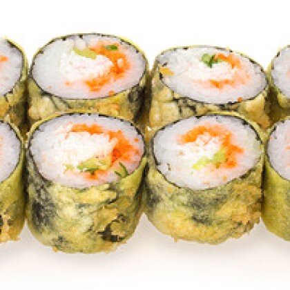 Темпура ролл с крем-крабом