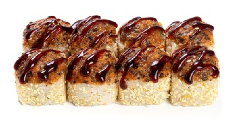 Запеченный угорь ролл