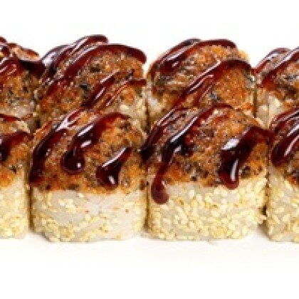 Запеченный угорь ролл