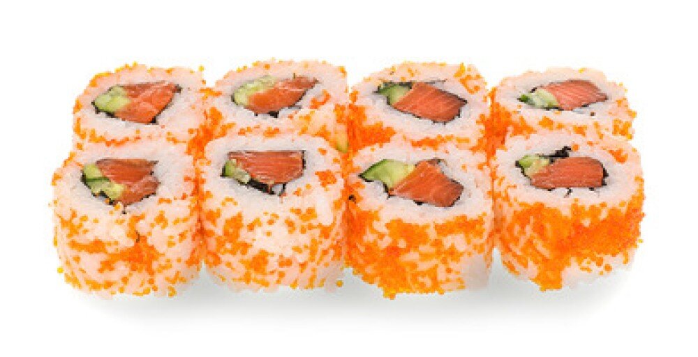 Калифорния с лососем ролл